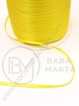 Panglică de satin galbenă 3mm, 20 meters, 451194