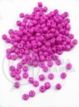 Mărgele de sticlă roz 4~5x3~5mm gaură 1.3mm 1 pachet 50g 334152