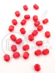 Mărgele 5x4mm roșii 1 pachet 40g ~860 buc 311878