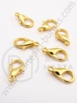 Încuietoare metalică 6x12mm aurie NF 50 buc 301035