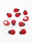 Buburuza din lemn cu lipici 8x11mm 20 pieces 181279