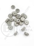 Margele 6x2mm alamă cu zirconii forjate gaură 1mm 1 bucată 305386