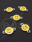 Element de conectare CCB 25.5x15mm smile 1 pachet 10 buc 318419