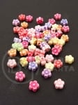 Floare 7x4mm colorată gaură 1.5mm 1 pachet 40g ~390 buc 312430