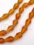 Mărgele de sticlă pictura 11x8mm ~32 bucăți gaură 1.5mm 1 bucată 343663