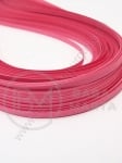 Panglici pentru quilling 3mm x 390mm roz închis 1 pachet 120 buc 175008