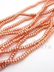 Cilindru de hematit 3x2mm culoare auriu roz MAT ~200 buc 1 buc 352569