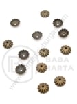 Capac metalic 6x2mm culoare bronz antic 1 pachet 200 buc 301810