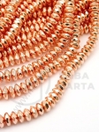Hematit 6x3mm culoare auriu roz fațetat ~130 buc 1 buc 352500