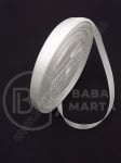 Panglică de satin 6mm albă ~22 metri 451538