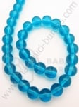 Mărgele de sticlă 12mm albastre ~29 bucăți 1 bucată 343083