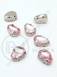 Pietriș acrilic 10x14mm roz în coș metalic 1 pachet 10 buc 151504