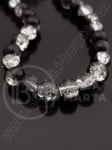 Bilă 10mm negru craquelat 80cm ~80 buc 1 buc 343816