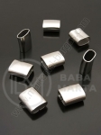 Mărgele 9x5mm OȚEL (304) gaură 7.5x3mm 1 pachet 2 buc 307916