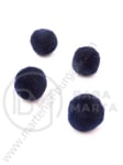 Pompom 20mm albastru închis calitate suplimentară 1 pachet 20 bucăți 461221
