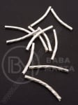 Tub metalic gofrat 2x25mm alb 1 pachet 50 buc 301634