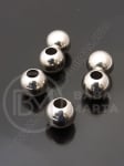 Lama otel 10x9mm argintie gaura 3.5mm 1 pachet 5 buc 307460