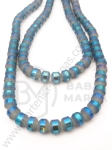 Şir de mărgele cristaline 4x4.8mm galvanizat 1 buc ~150 buc ~60 cm 342370