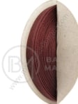 Panglică organza 6mm maro dark ~22 meters 451040