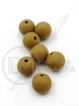 Bilă de mărgele din silicon 12mm gaură 1.5mm 1 paquet 5 buc 317051