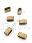 Mărgele metallice 14x8x7mm bronz antic 10 buc 308705