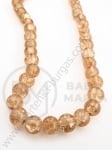 Bilă de vitola 6mm maro craquelat 80cm ~140 buc 1 buc 343175