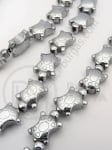 Broască țestoasă hematită 14x9x5mm culoare argintie ~30 buc 1 buc 352574