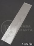 Pungă de celofan 5x25cm 1 pachet 200 buc 112024