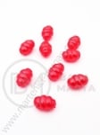 Mărgele 13.5x10mm perlă roșie 1 pachet 40g ~64 buc 312091