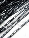 Hematit ~2x~1mm gaură nemagnetică 1mm ~320 bucăți ~40cm 1 greutate 353134