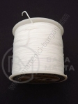 Sfoară albă din polyester ~0.8 mm ~125 meters 1 rollă 441314