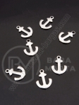Ancoră pandantiv OȚEL (304) 12x9x1mm 1 pachet 10 buc 307189