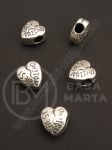 Mărgele 12x11x7mm gaură metalică ~4mm 1 buc 309566