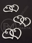 Element de conectare 36x22mm color alb 5 pieces 308891