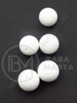 Bilă de mărgele din silicon 15mm gaură 2mm 1 paquet 5 buc 317056