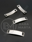 Element de conectare OȚEL 6x24.5x0.6mm 1 pachet 3 buc 305704