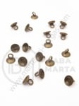 Pandantiv metalic pălărie 5,5x6mm culoare bronz antic 1 pachet 10 buc 301866