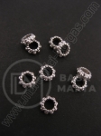 Șaibă metalică 6x3mm argintie 50 buc 308058