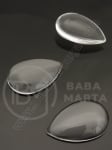 Cabochon din sticla picatura 30x20x6mm transparent 1 pachet 5 buc 191084