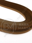 Benzi de quilling 5mm x 530mm maro, 1 pachet, 120 buc. 175065