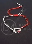 Mărgele metallice Martenitsa cu cristal 1 pachet 12 buc 104250