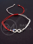 Mărgele metallice Martenitsa cu cristal 1 pachet 12 buc 104249