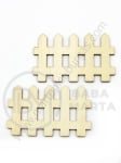 Gardă din lemn 43x45x2.5mm 1 pachet 5 buc 182708