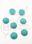 Caboșon turcoaz 10x4mm 1 pachet 10 buc 191207
