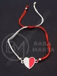 Mărgele metallice Martenitsa cu cristal 1 pachet 12 buc 104614