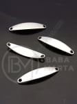 Element de conectare OȚEL (201) 25x6x1mm hole 1.6mm 1 pachet 3 buc 305784