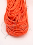 Piele artificială portocalie 5x1.5mm față-verso 5 metri 421082