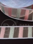 Panglică organza colorată 25mm, 1 pachet, 5 metri, 451418