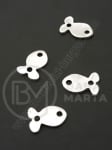 Element de conectare metalic 15x11mm color argintie 1 pachet 10 buc 306379