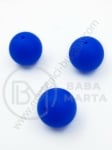 Bilă de mărgele din silicon cu gaură de 20 mm, 2 mm, 1 paquet, 2 pc. 317120